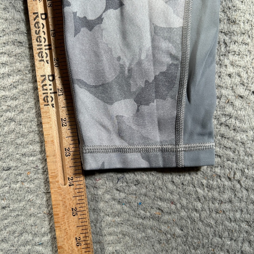 Athleta All In Camo 7/8 Tights Womens S Gray Nylon Stretch Pull On Active‎ Yoga - Picture 9 of 12